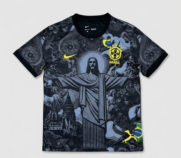 BRÉSIL - MAILLOT CONCEPT NOIR 2024