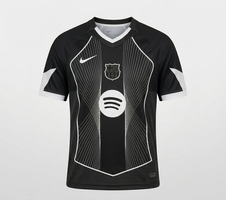 FC BARCELONE - MAILLOT CONCEPT NOIR