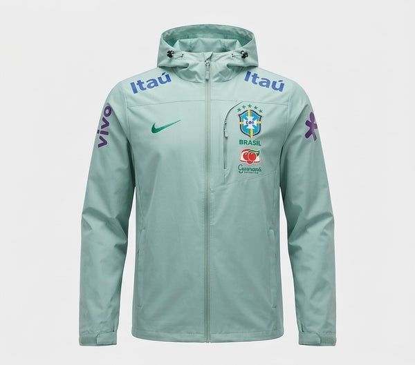 VESTE COUPE VENT BRÉSIL - VERT MENTHE