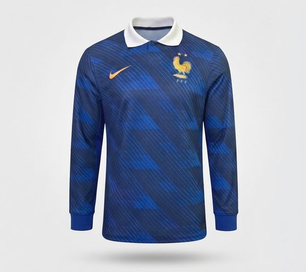 FRANCE - MAILLOT COUPE DU MONDE 2026 DOMICILE MANCHES LONGUES