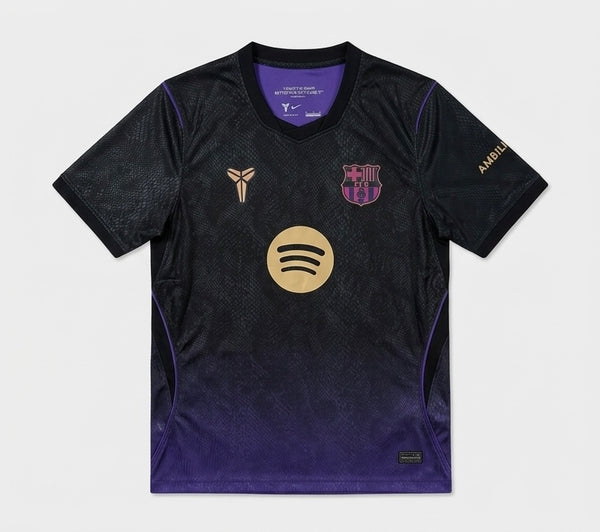 FC BARCELONE - MAILLOT EXTÉRIEUR NOIR ET VIOLET 2026/2027