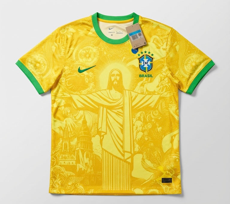 BRÉSIL - MAILLOT CONCEPT JAUNE 2024