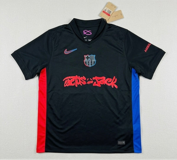 FC BARCELONE - MAILLOT EXTÉRIEUR TRAVIS SCOTT 2024/25