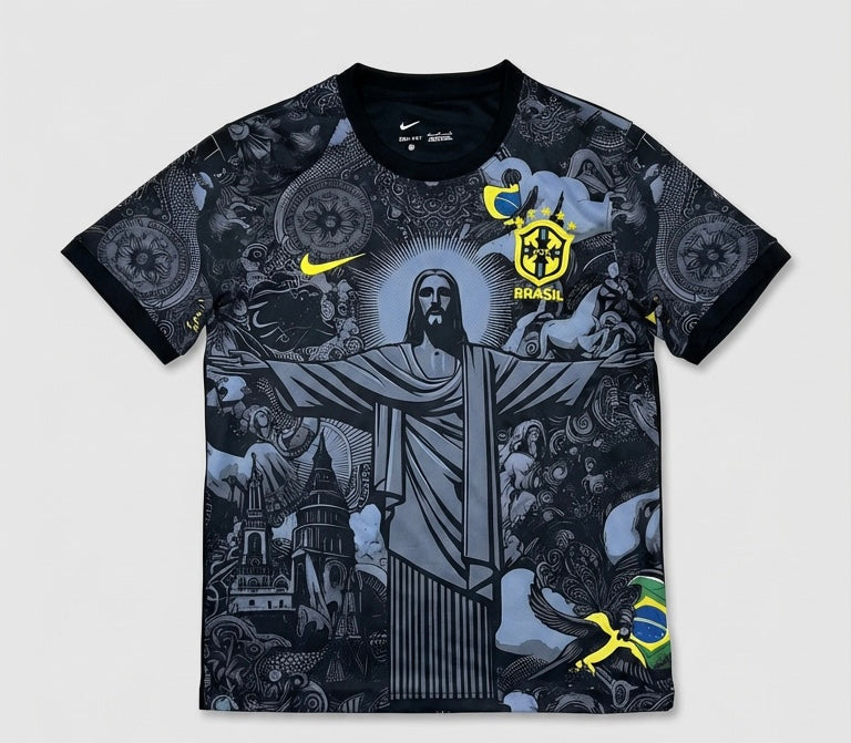 BRÉSIL - MAILLOT CONCEPT NOIR 2024