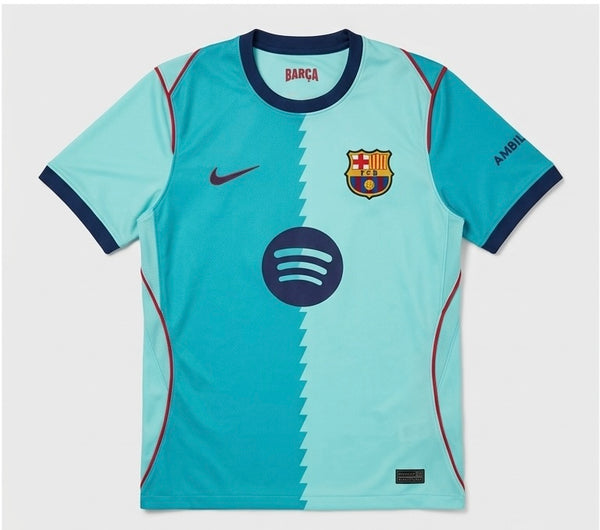 FC BARCELONE - MAILLOT THIRD BLEU TURQUOISE 2026/2027